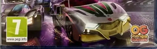 Transformers: Galactic Trials, the PEGI square on its front