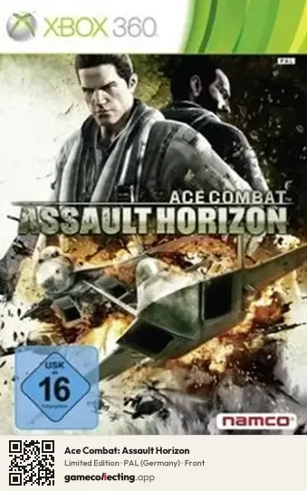 Ace Combat: Assault Horizon Xbox 360, Germany box front
