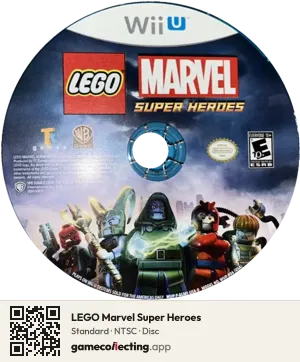 LEGO Marvel Super Heroes Nintendo Wii U, NTSC disc