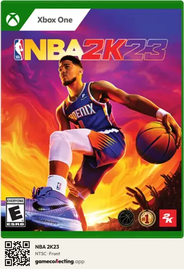NBA 2K23 Xbox One, NTSC box front