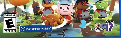 Overcooked! All You Can Eat, the ESRB box on its front