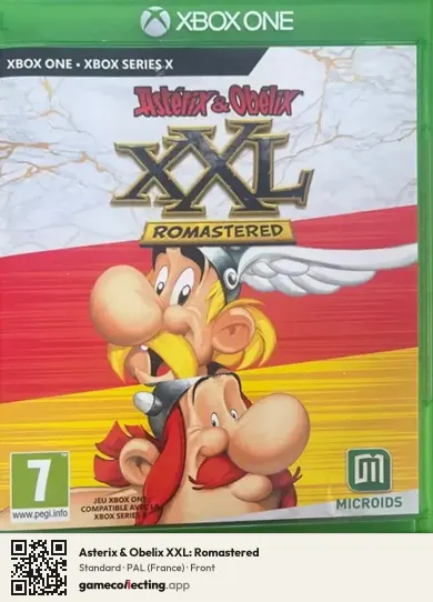 Asterix & Obelix XXL: Romastered Xbox One, France box front