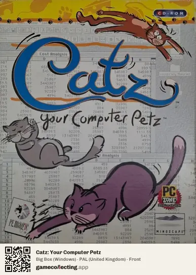 Catz: Your Computer Petz Computer, United Kingdom box front