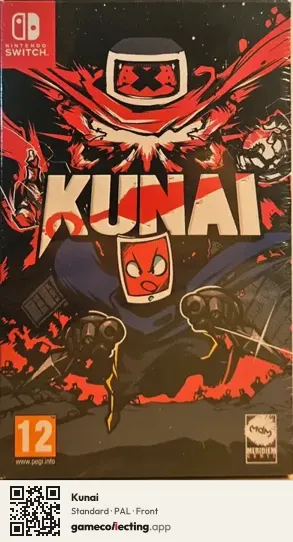 Kunai Nintendo Switch, PAL box front