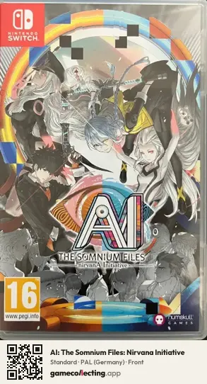 AI: The Somnium Files: Nirvana Initiative Nintendo Switch, Germany box front