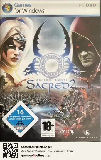 Sacred 2: Fallen Angel Computer, Germany box front