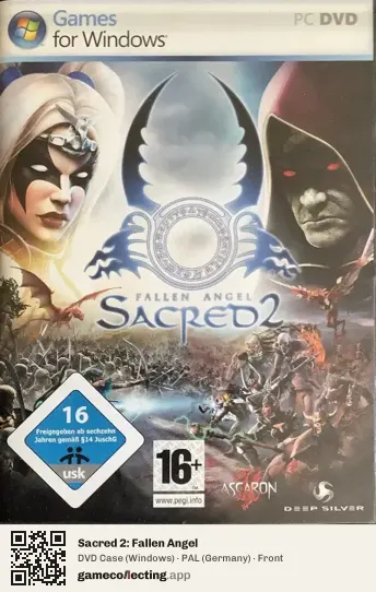 Sacred 2: Fallen Angel Computer, Germany box front