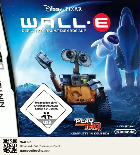 WALL-E Nintendo DS, Germany box front