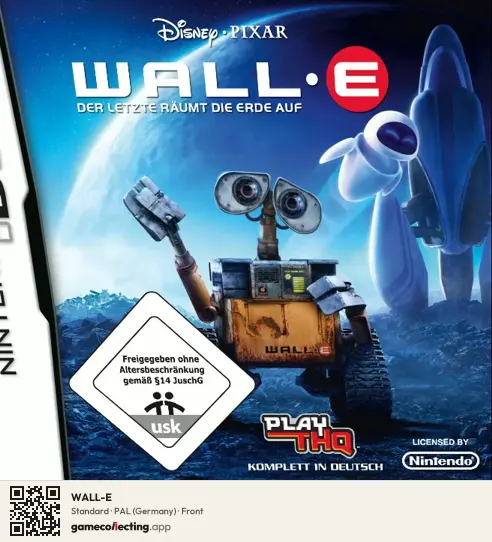 WALL-E Nintendo DS, Germany box front