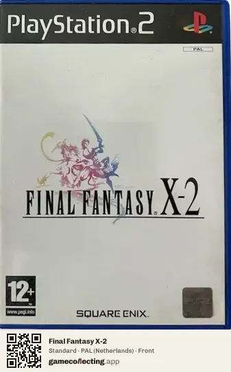 Final Fantasy X-2 PlayStation 2, Netherlands box front