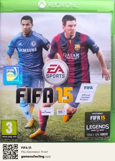 FIFA 15 Xbox One, Germany box front