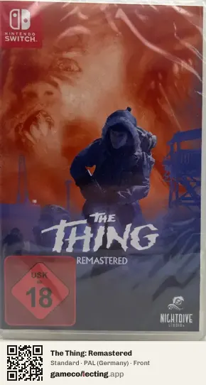 The Thing: Remastered Nintendo Switch, Germany box front