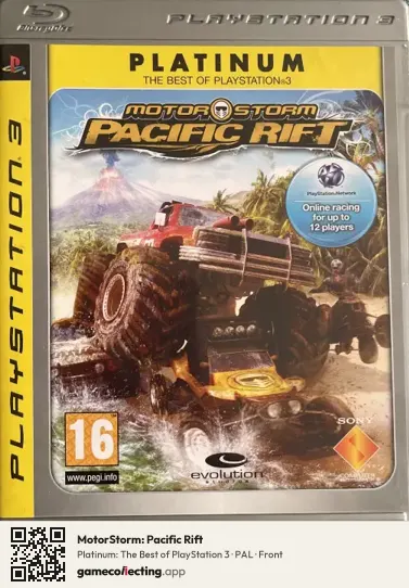 MotorStorm: Pacific Rift PlayStation 3, PAL box front