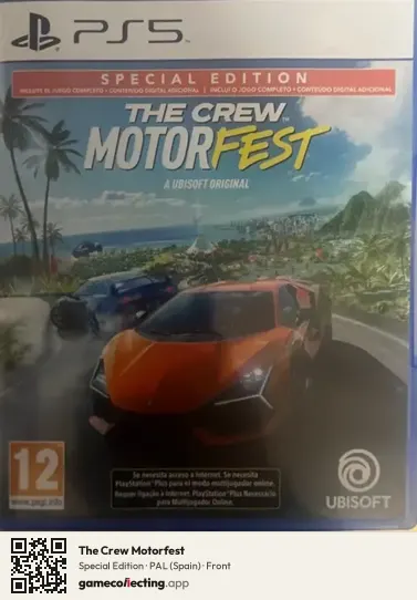 The Crew Motorfest PlayStation 5, Spain box front
