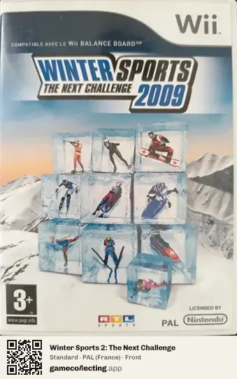 Winter Sports 2: The Next Challenge Nintendo Wii, France box front