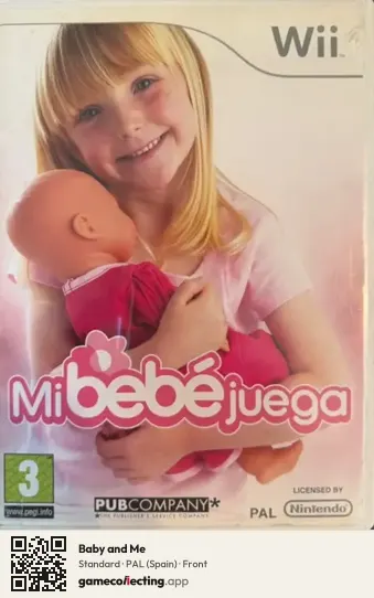 Baby and Me Nintendo Wii, Spain box front