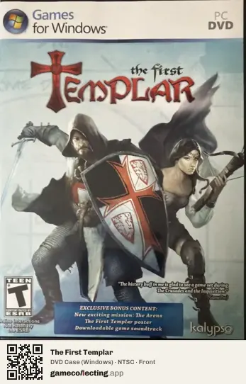 The First Templar Computer, NTSC box front