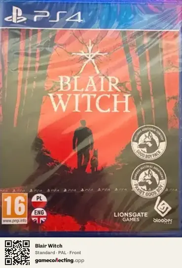 Blair Witch PlayStation 4, PAL box front
