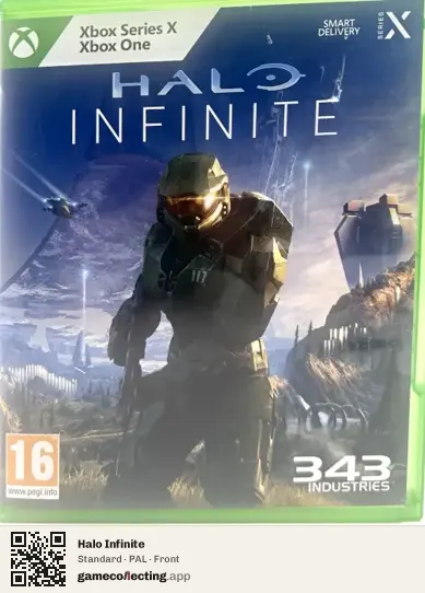 Halo Infinite Xbox Series X, PAL box front