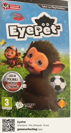 EyePet PlayStation Portable, Poland box front
