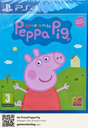 My Friend Peppa Pig PlayStation 4, France box front