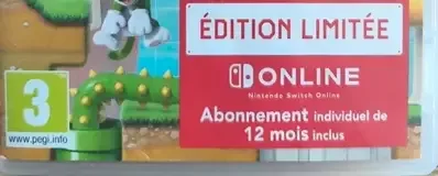 Super Mario Maker 2, the PEGI square on its front