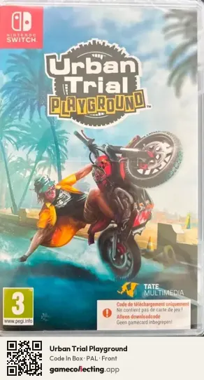 Urban Trial Playground Nintendo Switch, PAL box front