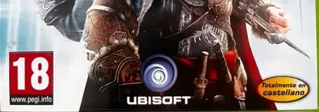 Assassin's Creed: Revelations, the PEGI square on its front