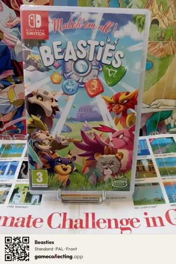 Beasties Nintendo Switch, PAL box front