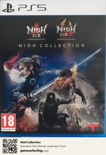 Nioh Collection PlayStation 5, Nordic countries box front