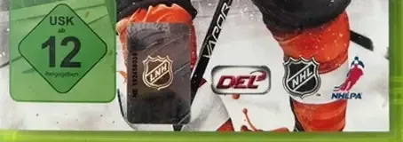 NHL 13, the USK square on its front
