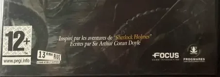 Sherlock Holmes: The Awakened, the PEGI square on its front