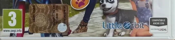 Barbie and Her Sisters: Puppy Rescue, the PEGI square on its front