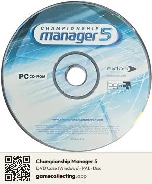 Championship Manager 5 Computer, PAL disc