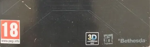 Doom 3: BFG Edition, the PEGI square on its front