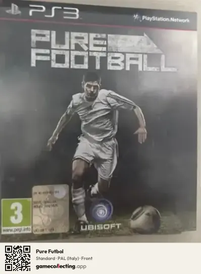 Pure Futbol PlayStation 3, Italy box front