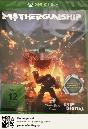 Mothergunship Xbox One, Germany box front