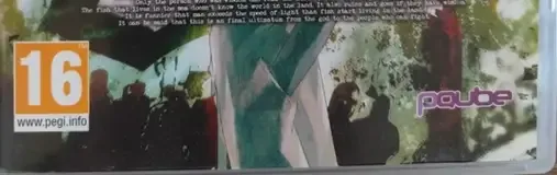 Steins;Gate, the PEGI square on its front