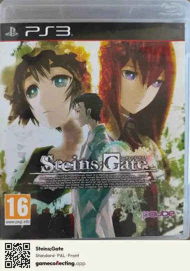 Steins;Gate PlayStation 3, PAL box front