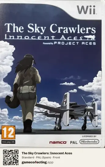 The Sky Crawlers: Innocent Aces Nintendo Wii, Spain box front
