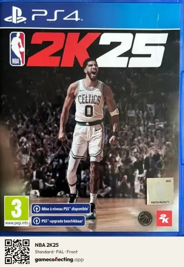 NBA 2K25 PlayStation 4, PAL box front