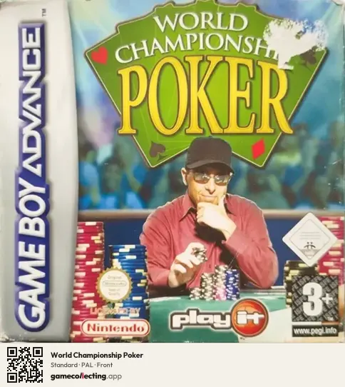 World Championship Poker Game Boy Advance, PAL box front