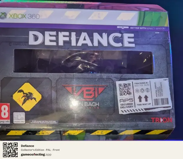 Defiance Xbox 360, PAL box front