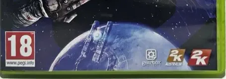 Borderlands: The Pre-Sequel!, the PEGI square on its front