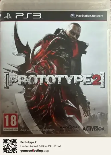 Prototype 2 PlayStation 3, PAL box front