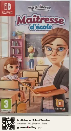 My Universe: School Teacher Nintendo Switch, France box front