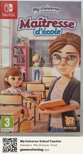 My Universe: School Teacher Nintendo Switch, France box front
