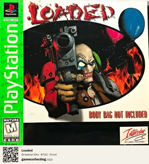 Loaded PlayStation, NTSC box front