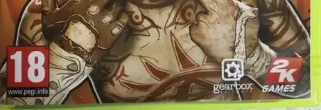 Borderlands 2, the PEGI square on its front