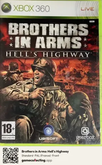 Brothers in Arms: Hell's Highway Xbox 360, France box front